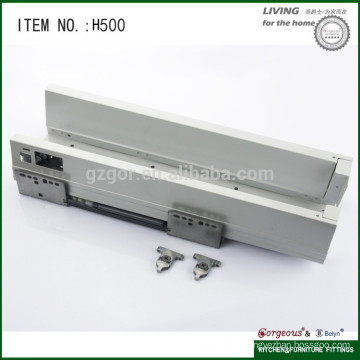 hot sell steel ball bearing drawer slide undermount